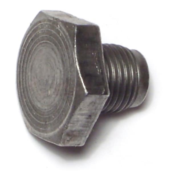 Midwest Fastener 1/2"-20 Zinc Plated Steel Oil Pan Drain Plugs 3PK 69362 - main